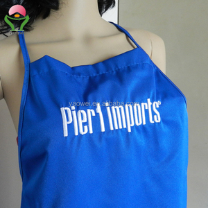 <span class=keywords><strong>Delantal</strong></span> de Cocina de Poliéster y Algodón Azul, Tipo <span class=keywords><strong>Gabardina</strong></span>, Resistente y Reutilizable, Personalizado para el Mercado Estadounidense - Product Image 4