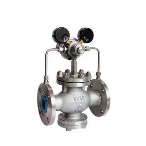 COVNA Régulateur de pression d'<span class=keywords><strong>eau</strong></span> vapeur à bride fenêtre 90 jours <span class=keywords><strong>avec</strong></span> manomètre - Product Image 3