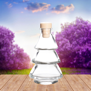 100ml mới nhất rỗng độc đáo hình dạng cây hương thơm sậy khuếch tán chai thủy tinh để bán - Product Image 5