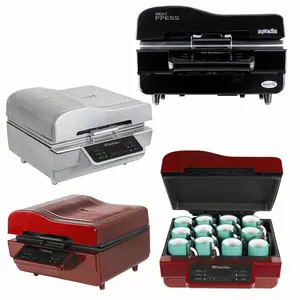 3D Sublimation Vacuum Heat Press Machine for Mugs/Plates/Phone Case/Label/Vinyl Multifunction sublimation heat transfer machine