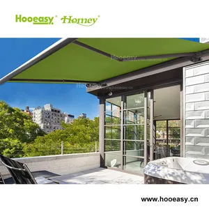 Homey alta calidad mejor venta al aire libre de aluminio porche casa precio toldos y marquesinas para la venta