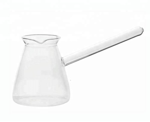 Senza piombo Non tossico bpa-free 500 ml Vetro <span class=keywords><strong>Turco</strong></span> Caffettiera Con Lungo Manico di Vetro - Product Image 1