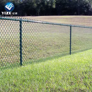 Multifunctional hot dipped 50*50mm galvanized opening chain kink fence