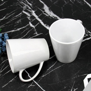 Tazza in Ceramica Bianca a Cono da 12oz per Sublimazione, Mug Vuoto per Natale/Capodanno/Affari - Product Image 3