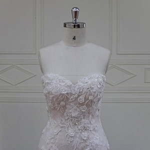 XF16066 chérie décolleté sirène robe de mariage robe de mariage pour nuptiale - Product Image 2