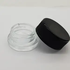 7G Cigarette Child Resistant Glass Jar Tobacco Packaging