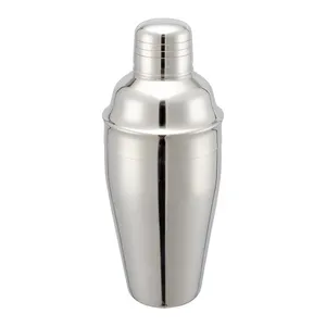 Popular 550ml Stainless steel cocktail shakers high quality 3pc Japanese cocktail shaker