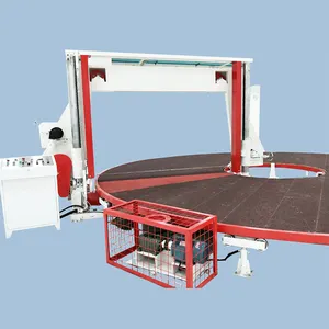 Horizontal Circular cutting foam machinery