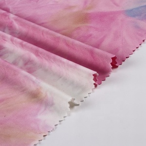 Spandex de poliéster de alta densidad textil de <span class=keywords><strong>tinte</strong></span> de corbata single jersey tejido de punto de - Product Image 1