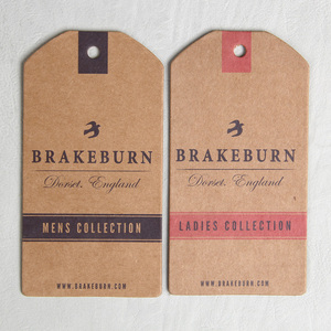 Tùy chỉnh chất lượng cao kraft giấy treo <span class=keywords><strong>tag</strong></span> với cây gai dầu dây thừng cho quần jean - Product Image 4