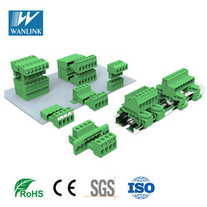 Green Phoenix Connector Contact 3.5mm 3.81mm 5.0mm 5.08mm <strong>Terminal</strong> <strong>Block</strong> - Product Image 2