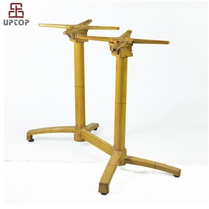 (SP-ATL249) Wholesale Cross Cast Aluminum Metal <strong>Folding</strong> <strong>Table</strong> <strong>Leg</strong> - Product Image 4