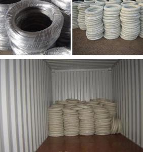 Chất lượng cao nhúng nóng mạ kẽm 2mm đường kính gi dây 16 Máy đo dây thép mạ kẽm giá mỗi kg - Product Image 5