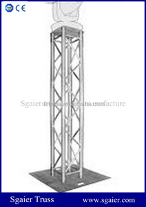 Global Truss pies iluminación cuadrada plateado Trussing paquete w / <span class=keywords><strong>Base</strong></span> grande de placas armazones de iluminación - Product Image 4