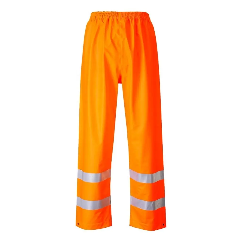 Bande réfléchissante résistante à l'huile de flamme personnalisée vêtements de travail pantalons cargo de travail pour hommes
