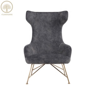 <span class=keywords><strong>Poltrona</strong></span> da Camera da Letto Confortevole, Sedia di Design Moderna con <span class=keywords><strong>Schienale</strong></span> <span class=keywords><strong>Alto</strong></span> - Product Image 2