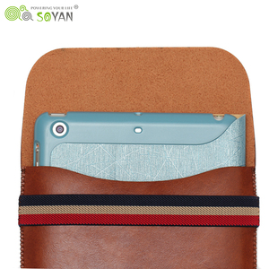 Per <span class=keywords><strong>iPad</strong></span> <span class=keywords><strong>Air</strong></span> <span class=keywords><strong>2</strong></span> Causa Elastico Hand Strap Tablet Cuoio di Vibrazione Della Copertura del Sacchetto Per <span class=keywords><strong>iPad</strong></span> Pro 9.7 Laptop bag Sleeve - Product Image 4