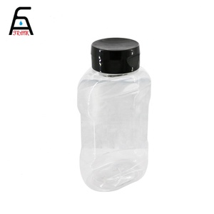 Inverted PET Plastic Bottle Can Squeeze For Food Honey Plastic Squeeze Sauce Bottle