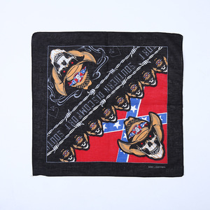 Venta al por mayor impresión cabeza de calavera algodón Pañuelo cuadrado <span class=keywords><strong>Bandana</strong></span> - Product Image 5