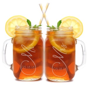 <strong>Wholesale</strong> Wide Mouth <strong>Mason</strong> <strong>Jars</strong> 16 oz Glass <strong>Mason</strong> <strong>Jar</strong> with Handle Lid and Straw - Product Image 1