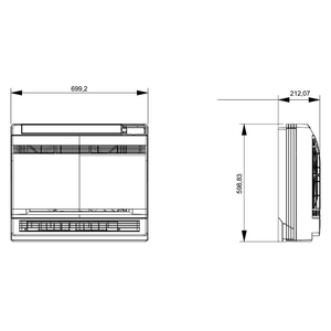 Unità Fan Coil a Pavimento e a Parete per Condizionamento d'Aria con Certificazione CE - Product Image 6