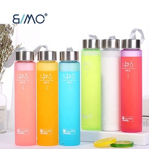 الإبداعية أزياء حلوى لون H2O شفافة متجمد كوب بلاستك رياضية زوجين كوب ماء حبل الأزياء مصاصة كوب - Product Image 5