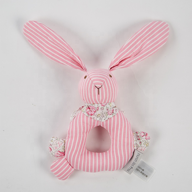 Новая мягкая плюшевая детская игрушка-погремушка в виде кролика