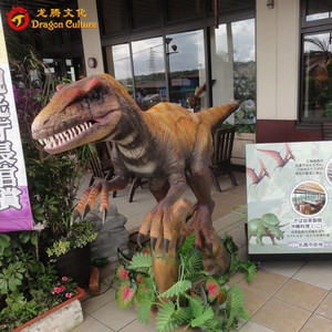 Personalizado dinosaurio de <span class=keywords><strong>La</strong></span> <span class=keywords><strong>Selva</strong></span> <span class=keywords><strong>restaurante</strong></span> deinonychus natural dinosaurio modelo - Product Image 5