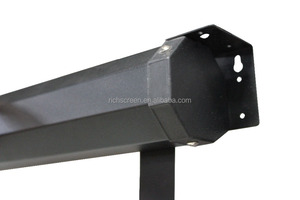 100 "4:3 16:9 <span class=keywords><strong>D</strong></span> Hướng <span class=keywords><strong>d</strong></span>ẫn sử <span class=keywords><strong>d</strong></span>ụng kéo xuống Wall Mount màn hình chiếu/3D HD TV Wall Mount Màn hình máy chiếu tự khóa - Product Image 3