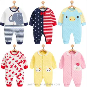 New baby clothes newborn 100% cotton baby romper long sleeve infants pajamas export from china