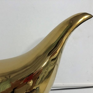 <span class=keywords><strong>Sculpture</strong></span> d'oiseau abstraite, <span class=keywords><strong>oiseaux</strong></span> dorés polis à la main, <span class=keywords><strong>sculpture</strong></span> <span class=keywords><strong>murale</strong></span> en acier inoxydable - Product Image 4