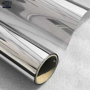 One way vision PET solar building foil, energy saving privacy protective decorative window film/sheet