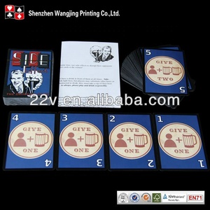 Profesional personalizado impresión Japón tarjeta de juego <span class=keywords><strong>truco</strong></span> - Product Image 6