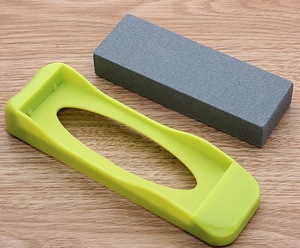 Aiguisoir de couteaux de cuisine maison pierre à aiguiser de haute dureté base pratique antidérapante grand ensemble de diamants en pierre à aiguiser - Product Image 3