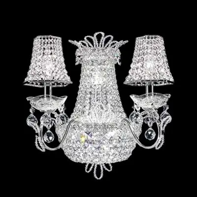 Оптовая продажа, блестящие Настенные светильники для свадебного декора