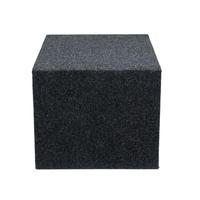 Kotak Subwoofer Mobil Single 8" dengan Ventilasi, Ketebalan MDF 15/18mm, Bersertifikasi CARB 2, Speaker Bass