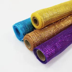 Logam Natal Mesh Pita 21 "X10yards #60126 - Product Image 1