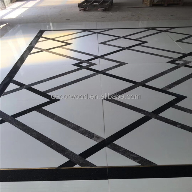 Мраморный пол плитка медальон