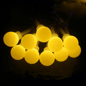 <span class=keywords><strong>2</strong></span> V 50Ma amorfo Solar programable Led Cadena de luz de Navidad luz de la bola de jardín de luz - Product Image 3