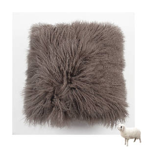 Fabrika yeni Moğol yün kıvırcık kuzu shearlıng kürk yastık - Product Image 5