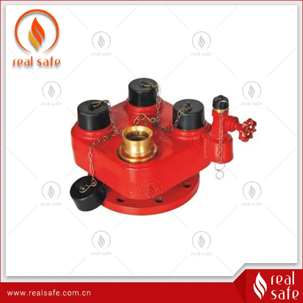 4Way Breeching Inlet fire hydrant valve