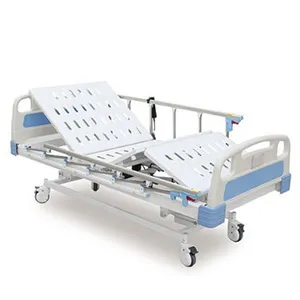 Yaşlı bakımı mobilya ybü elektrikli taşınabilir hastane yatağı metal beddifferent türleri hastane yatakları