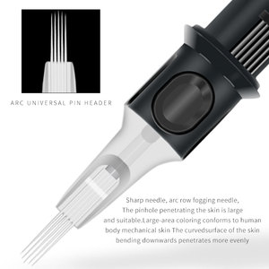 <span class=keywords><strong>Aguja</strong></span> de tatuaje desechable profesional, Cartucho de maquillaje permanente, <span class=keywords><strong>aguja</strong></span> de tatuaje para cartucho, máquina de tatuaje, 10 Uds. - Product Image 5