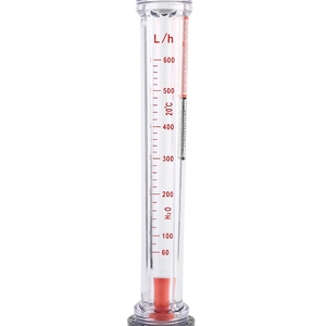 LZS-tubo de plástico PVC, medidor de flujo de agua, bajo precio, rotámetro con interruptor - Product Image 2