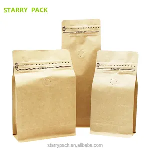 食品グレードのドイパッククラフト紙/コーヒー包装袋クラフト