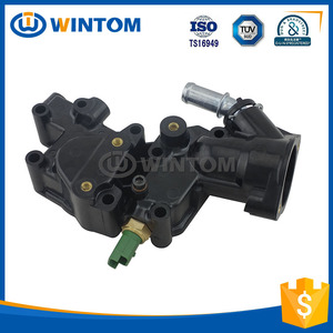 Accessoires de voiture en plastique d'eau bride/thermostat <span class=keywords><strong>logement</strong></span>/vanne thermostatique 7544789 - Product Image 5