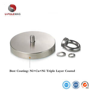 1200lbs כוח למשוך neodymium דיג מגנט עם חור חבל סביב מגנט דיג neodymum - Product Image 4