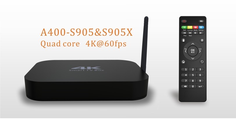 S905 Amlogic android tv box quad core Kodi XBMC streaming media player preinstalado, google play store descarga gratuita