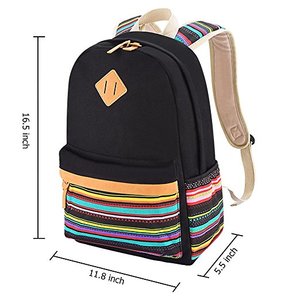 <span class=keywords><strong>Mochilas</strong></span> escolares a la moda para mujeres, bolsos de Universidad con estilo para niñas, bolsos universitarios para niñas, nuevo modelo de lona para <span class=keywords><strong>comprar</strong></span> en línea - Product Image 2