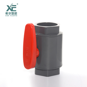 قالب صمام كرة إيطالي مائي 3 قطع من البلاستيك Upvc 4" - Product Image 1